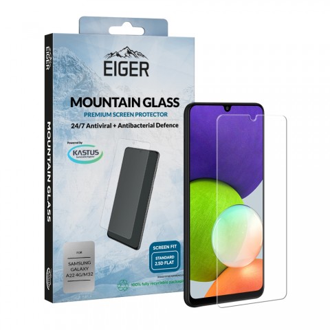Eiger Mountain Glass Προστασία Οθόνης 2.5D Samsung A22 4G/M32 EGSP00758