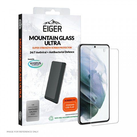 Eiger Mountain Glass Ultra Προστασία Οθόνης 2.5D Samsung S22+ EGMSP00215