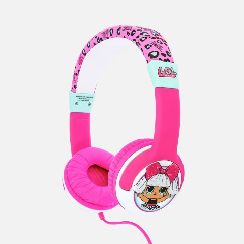 OTL Surprise Παιδικά Ακουστικά Κεφαλής LOL My Diva Pink Kids Headphones LOL763