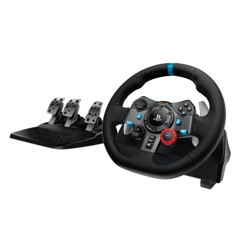 Logitech Driving Force Τιμονιέρα με Πετάλια για PS5 / PS4 / PC / PS3 με 900° Περιστροφής G29