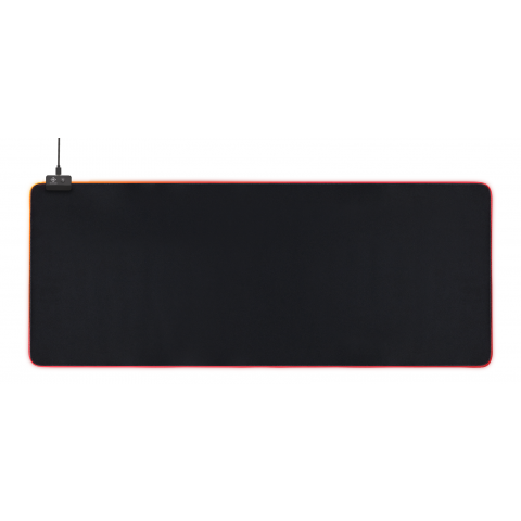 Deltaco Gaming Mousepad 900x360x4mm RGB Μαύρο GAM-079