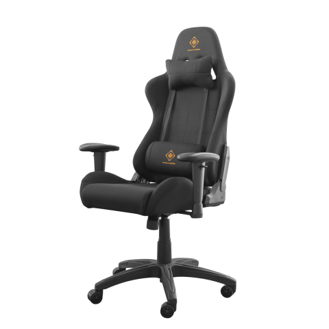 Deltaco Gaming Καρέκλα DC320 Fabric Μαύρη/Πορτοκαλί GAM-051-B