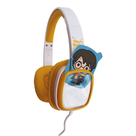 Lazerbuilt Harry Potter Flip 'N Switch 2.0 Headphones HHP-FS2-WHTGLD