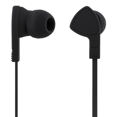 STREETZ Ακουστικά Ψείρες in-ear 3.5mm με Μικρόφωνο Μαύρα HL-W102