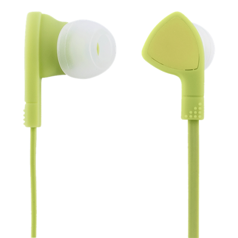 STREETZ Ακουστικά Ψείρες 3.5mm με Μικρόφωνο Πράσινα Λάιμ HL-W105