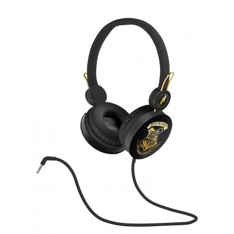 OTL Παιδικά Ακουστικά Κεφαλής HARRY POTTER HOGWARTS Μαύρο Χρυσό HP1130