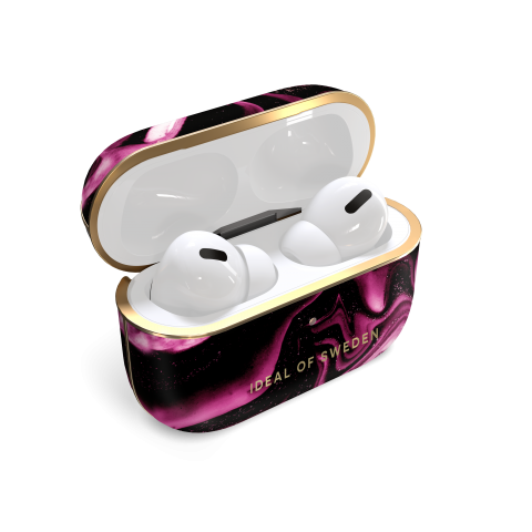 IDEAL OF SWEDEN Θήκη Printed για Apple AirPods Pro Golden Ruby Marble IDFAPCAW21-PRO-319