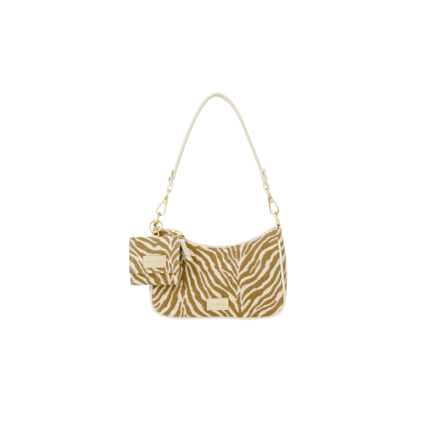 IDEAL OF SWEDEN Τσαντάκι Nora Shoulder Bag Zebra Jacquard IDNSBSS22-399