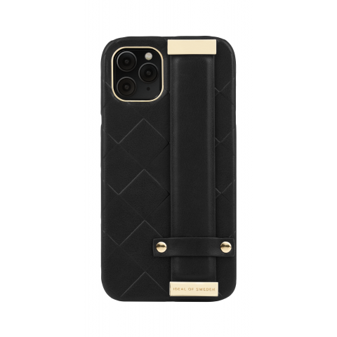 IDEAL OF SWEDEN Statement Case iPhone 11 Pro/XS/X Braided Smooth Noir IDSCSS21-I1958-289