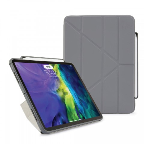 Pipetto Θήκη iPad Air 10.9 (2020 / 2022) Origami Pencil Case - Dark Grey P048-50-Q
