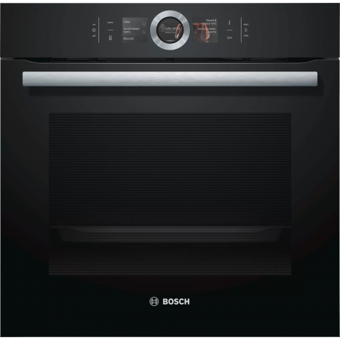 Bosch Φούρνος άνω Πάγκου 71lt χωρίς Εστίες Π59.4εκ. Μαύρος HBG636LB1