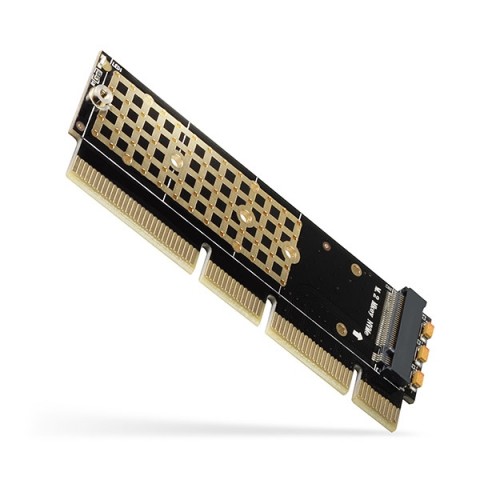 Axagon Κάρτα PCI-E 3.0 16x - M.2 SSD NVMe, up to 80mm SSD, low profile 1U PCEM2-1U