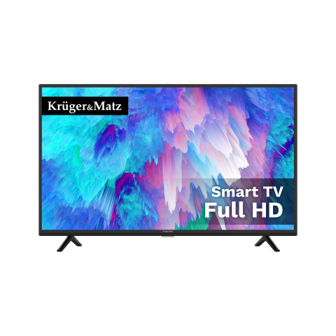 Kruger&Matz Τηλεόραση Smart LED 40" Full HD 50/60 Hz DVB-T2 / S2 H.265 HEVC KM0240FHD-S5
