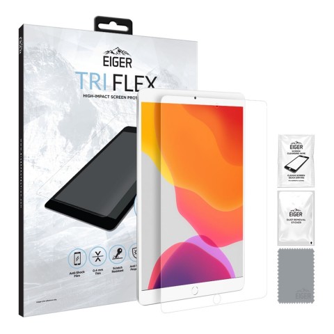Eiger τζάμι προστασίας οθόνης διαφανές Tri flex TSP 1 Pack Glass για iPad 10.2(2019) & (2020) EGSP00575