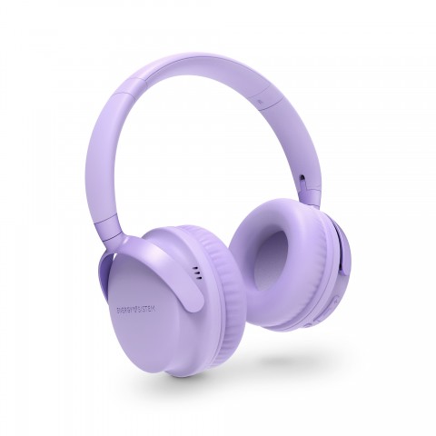 ENERGY SISTEM Ακουστικά Κεφαλής Αναδιπλούμενα Bluetooth Style 3 Deep Bass Lavender Μωβ 453054
