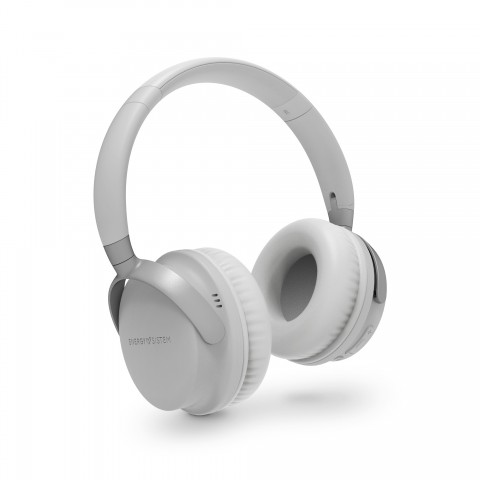 ENERGY SISTEM Ακουστικά Κεφαλής Αναδιπλούμενα Bluetooth Style 3 Deep Bass Stone Ανοιχτό Γκρι 453030