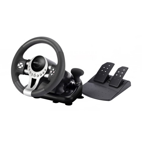 Maxx Tech Τιμονιέρα Pro Racing Wheel Kit για PC, Xbox One, Xbox Series X/S, PS3, PS4 & Nintendo Switch MXT-PRORACINGKIT
