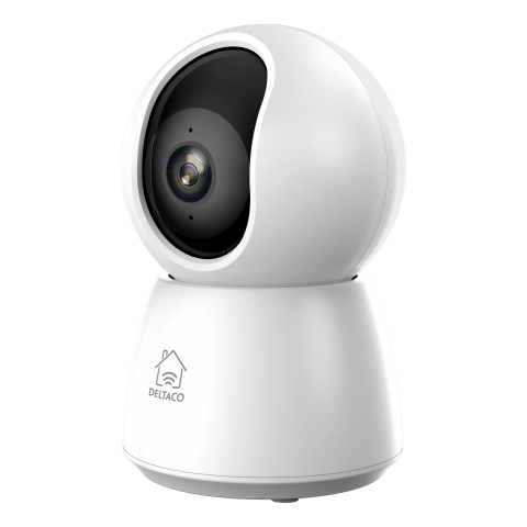 Deltaco Smart Home Κάμερα Δικτύου Εσωτερικού Χώρου network camera for indoor 1080p WiFi white PTZ SH-IPC06