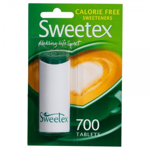 Sweetex Γλυκαντικό Ζαχαρίνη Calorie Free Sweetener 700 Ταμπλέτες
