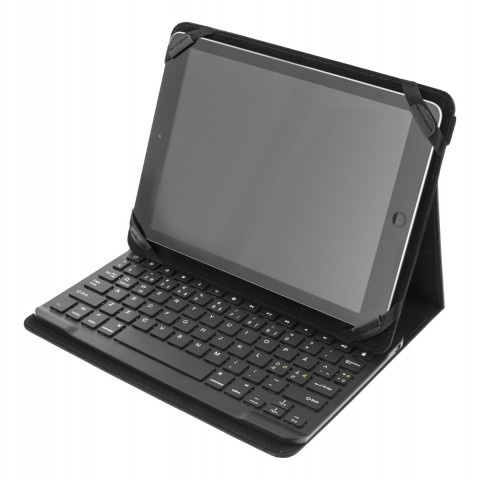 Deltaco Θήκη για Tablet 10" με Πληκτρολόγιο Bluetooth Μαύρη TB-137