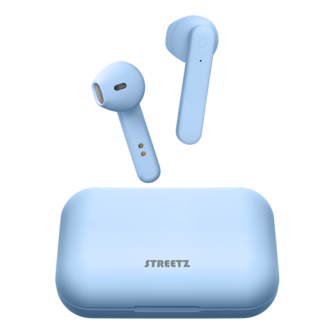STREETZ True Wireless Stereo Ακουστικά Ψείρες Μπλε TWS-107