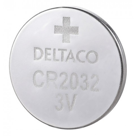 DELTACO Ultimate Μπαταρία Λιθίου, 3V, CR2032 10 Τεμάχια Οικολογική FSC Συσκευασία ULTB-CR2032-10P